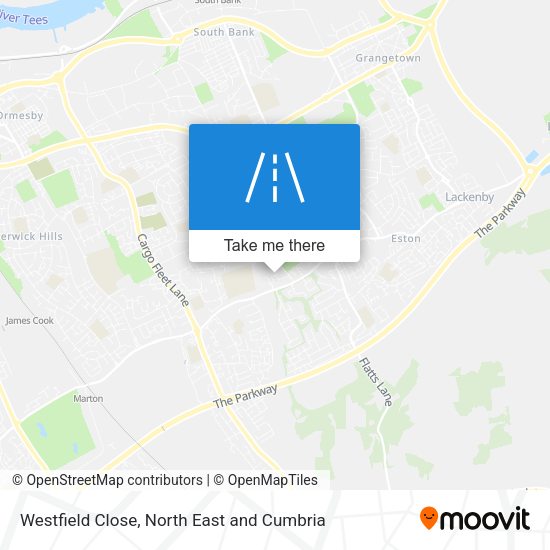 Westfield Close map