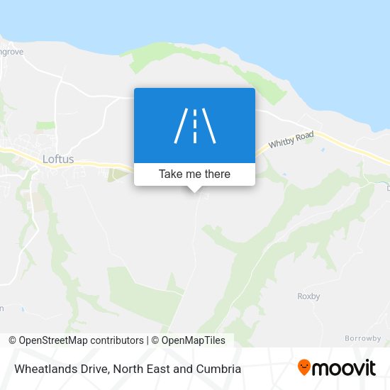 Wheatlands Drive map