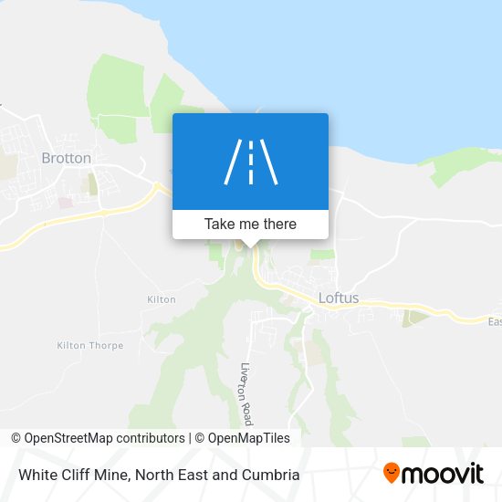 White Cliff Mine map