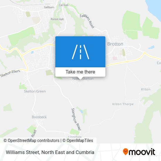 Williams Street map