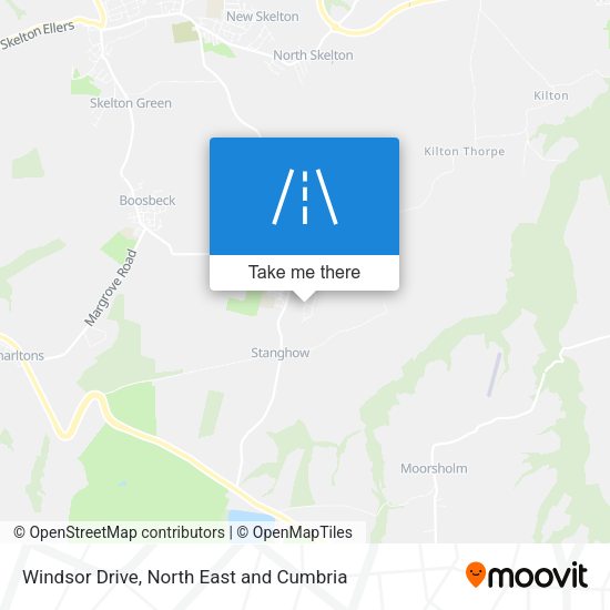 Windsor Drive map