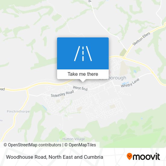 Woodhouse Road map