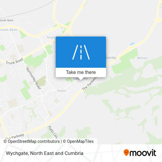 Wychgate map