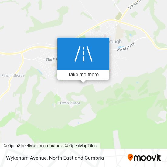 Wykeham Avenue map