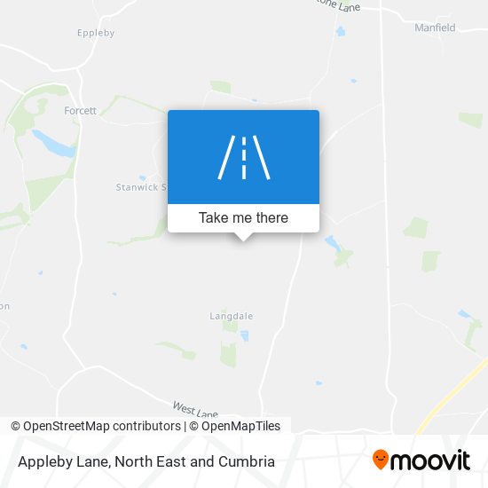 Appleby Lane map