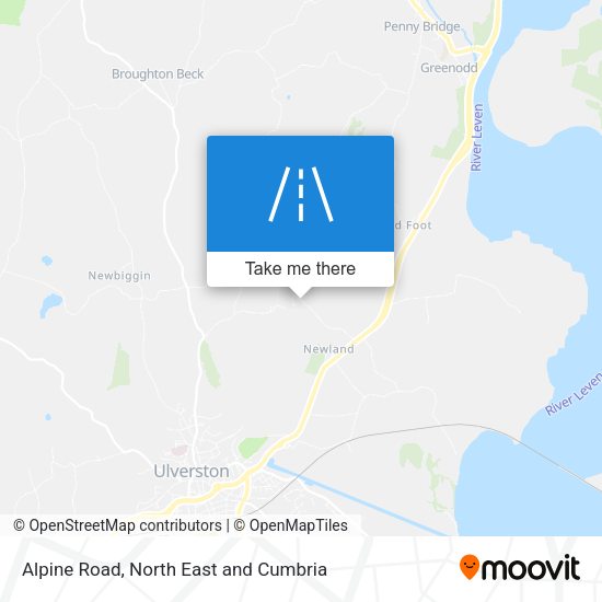 Alpine Road map