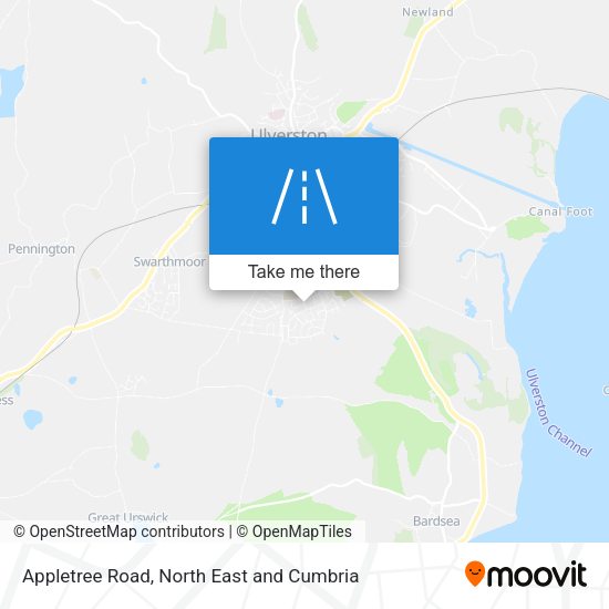 Appletree Road map