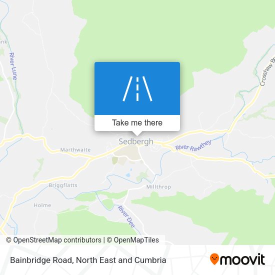 Bainbridge Road map