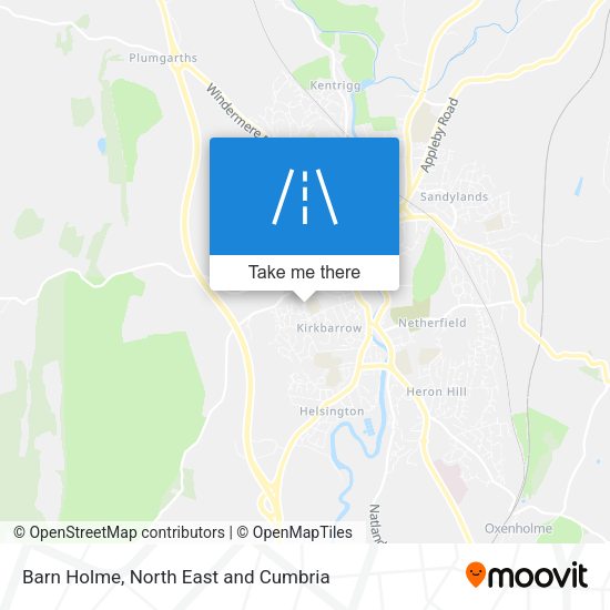 Barn Holme map