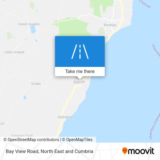 Bay View Road map