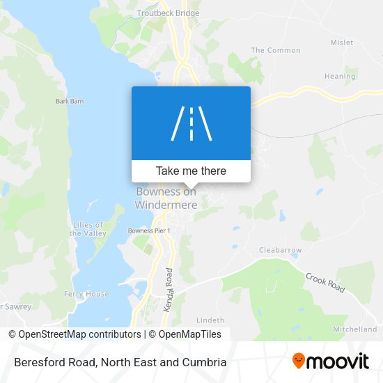 Beresford Road map