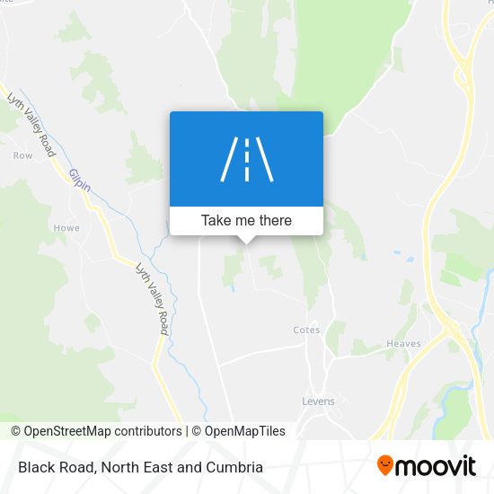 Black Road map