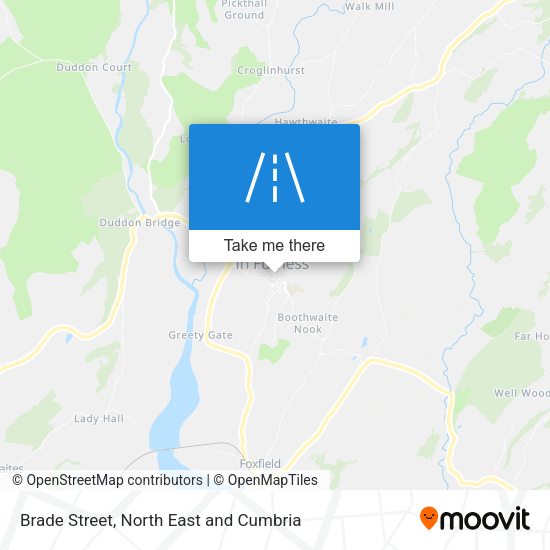 Brade Street map