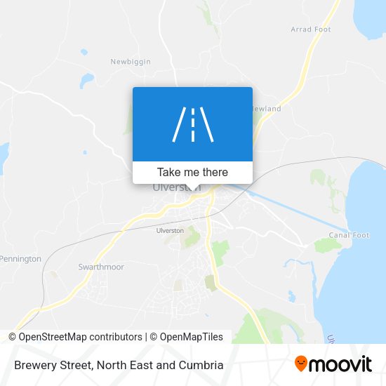 Brewery Street map