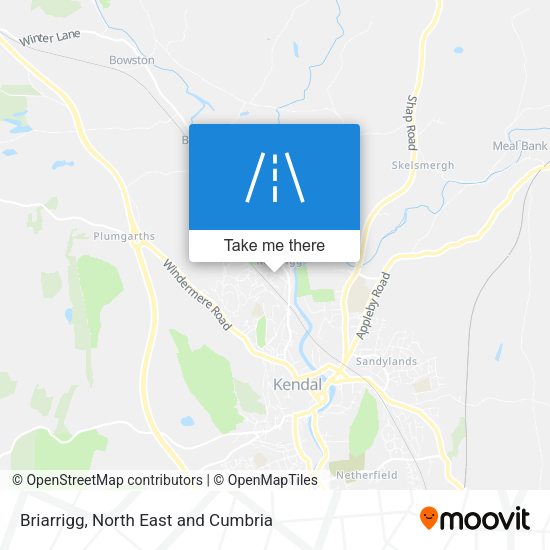 Briarrigg map