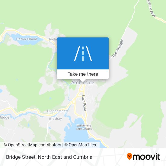Bridge Street map