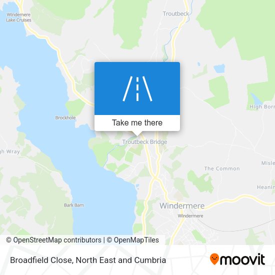Broadfield Close map