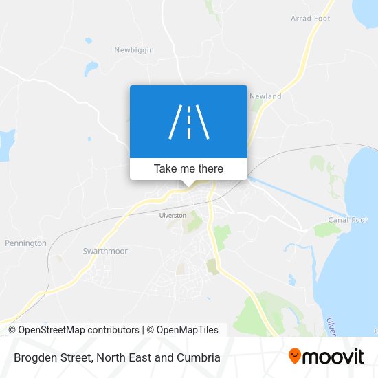 Brogden Street map