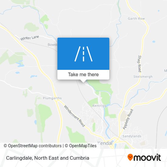 Carlingdale map