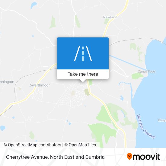 Cherrytree Avenue map