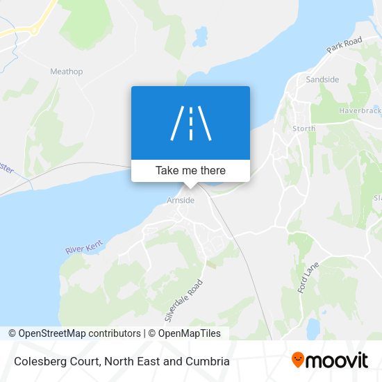 Colesberg Court map