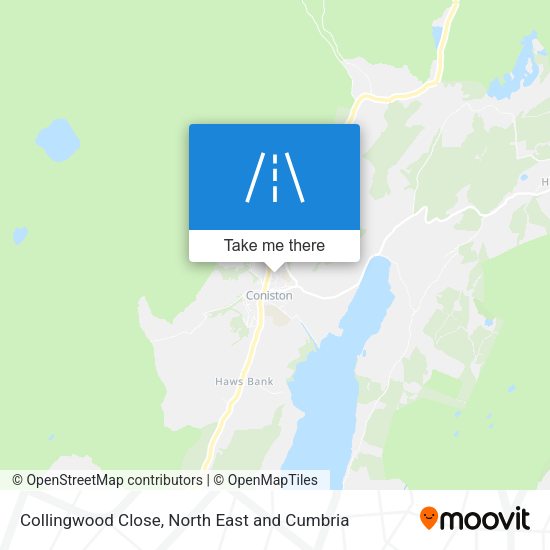 Collingwood Close map
