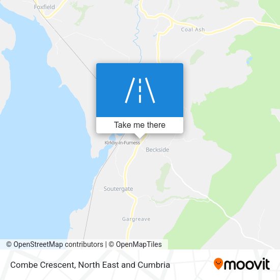 Combe Crescent map