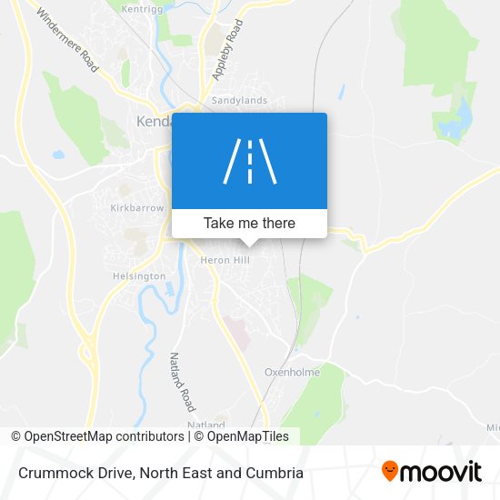 Crummock Drive map