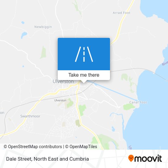 Dale Street map