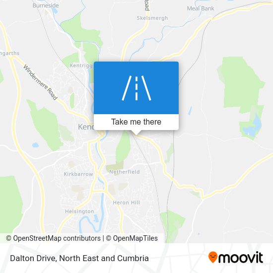 Dalton Drive map