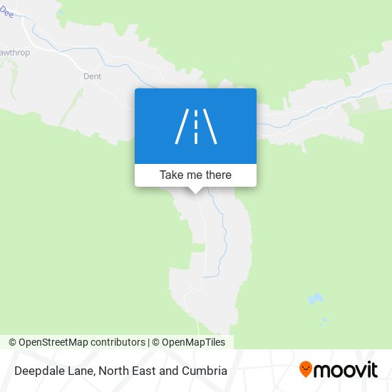 Deepdale Lane map