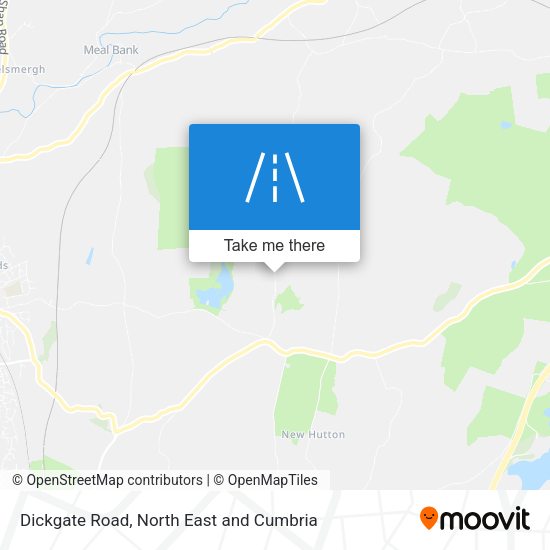 Dickgate Road map