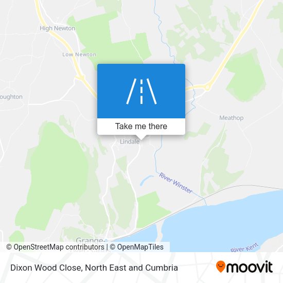 Dixon Wood Close map