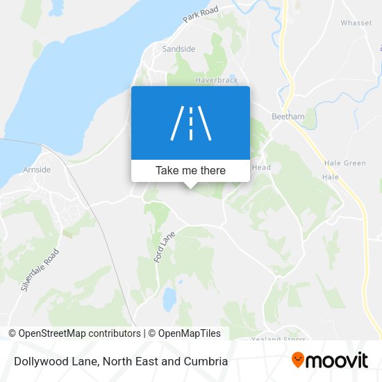 Dollywood Lane map
