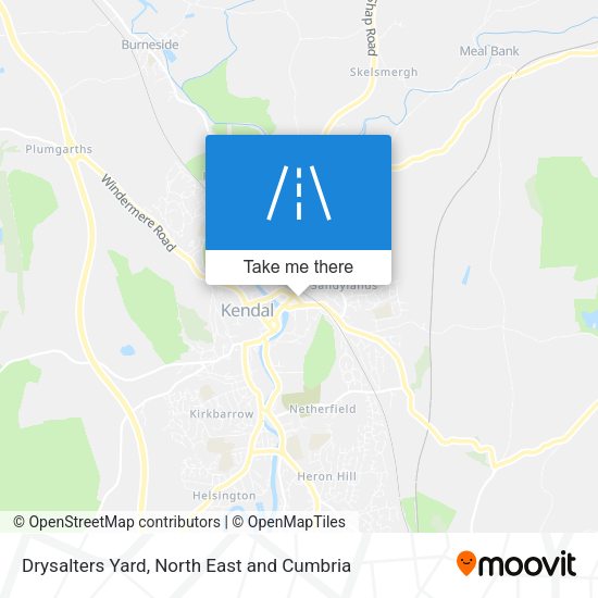 Drysalters Yard map