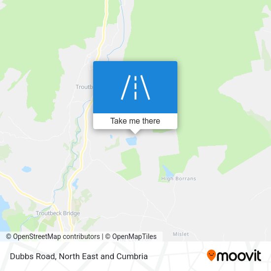 Dubbs Road map