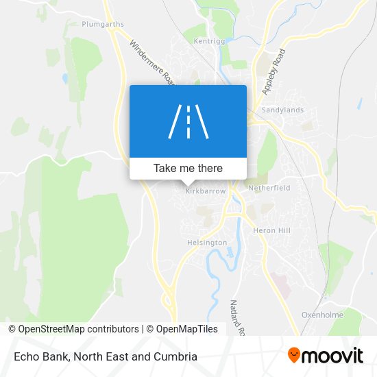Echo Bank map