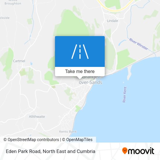Eden Park Road map