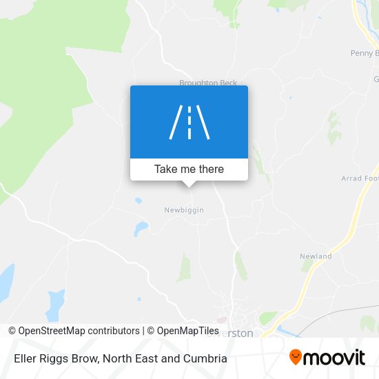 Eller Riggs Brow map