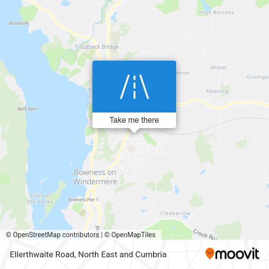 Ellerthwaite Road map