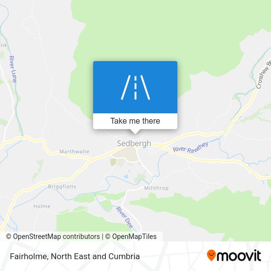 Fairholme map
