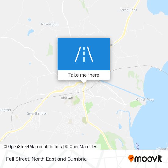 Fell Street map