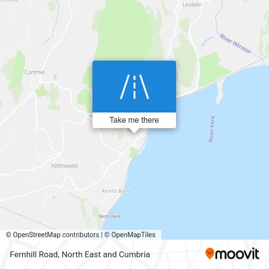 Fernhill Road map