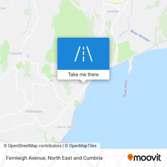 Fernleigh Avenue map