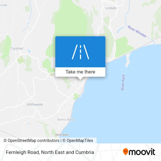 Fernleigh Road map