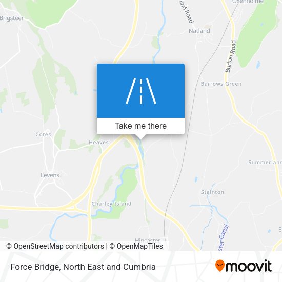 Force Bridge map