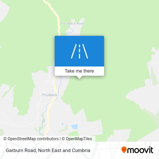 Garburn Road map