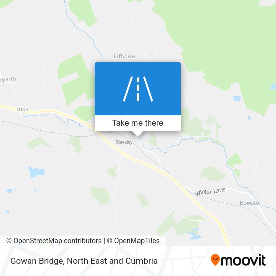 Gowan Bridge map