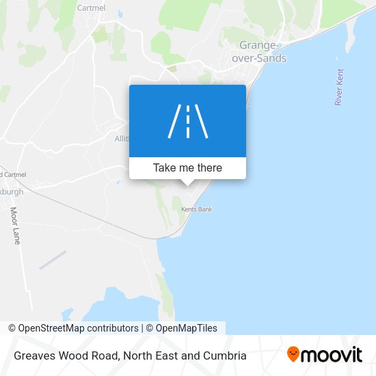 Greaves Wood Road map