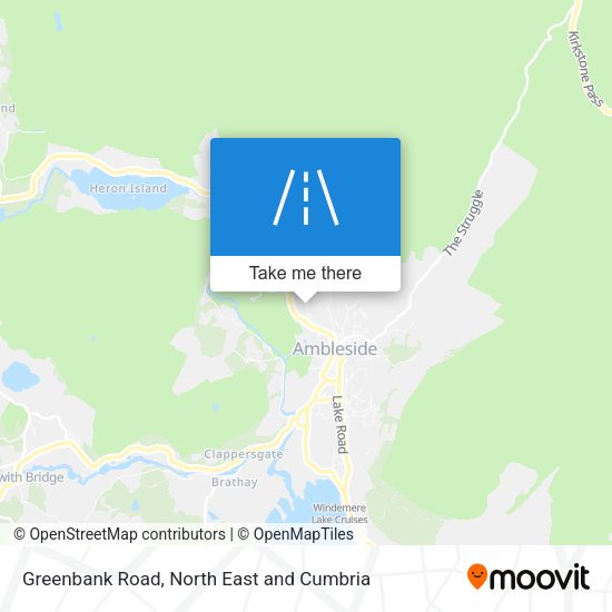 Greenbank Road map